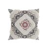 Coussin - DKD Home Decor - Blanc Noir - Polyester - 45 X 10 X 45 Cm - Déhoussable