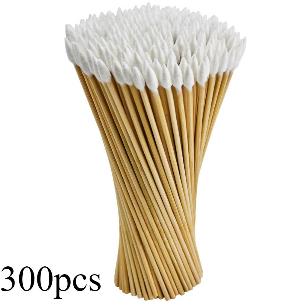 6-дюймовая ватная палочка с одним острием, бамбуковая палочка, ватная палочка для снятия макияжа, инструментальное оборудование, ватная палочка для чистки линз