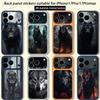 Волк для iPhone 17 pro Max /17 pro Полное покрытие Наклейка Skin Wrap 3D Цветная Задняя Защитная Пленка-Наклейка