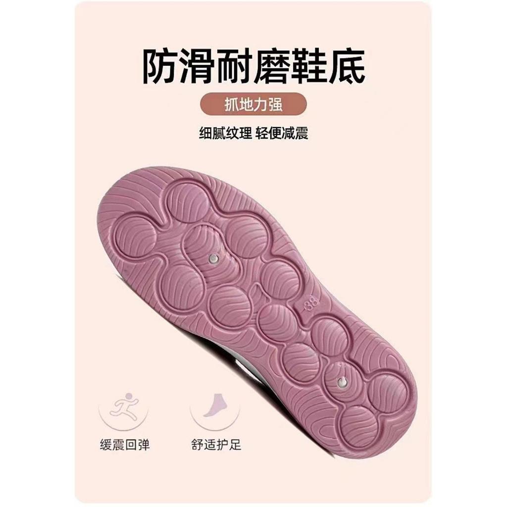 2025 New Style Shoes Casual Men Shoes Soft Sole Breathable Fashionable Light Slipper Women Shoes Single-layer Shoes