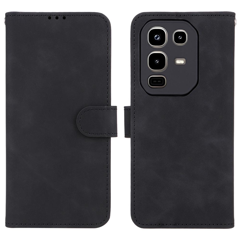 Для Infinix Note 50 Pro 4G Кожаный чехол с эффектом кожи Противоударный Чехол-книжка с кошельком для телефона