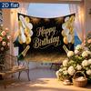 Party Backdrop Happy Birthday Birthday Photo Booth Background Front Door Decor