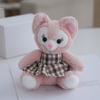 Fox Linabell Cute Plush Keychain With Pp Cotton Material For Accessories Bag