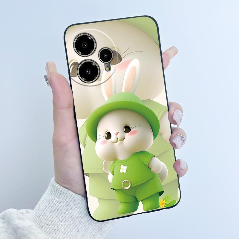 Для чехла Cricket Icon Pro 2026 Роскошный Милый Кролик с Сердечком Забавный Мягкий Защитный Чехол Для телефона AT&T Motivate Pro 2 5G SN512A