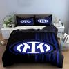 Black and Blue Logo Bedding Bedding set (1 duvet cover, 2 pillowcases, duvet not included)