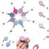 1pc Office Supplies Fashion Stationery Clip ID Name Card Retractable Badge Holder Key Ring Lanyards