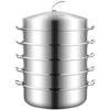 Shield Point Stainless Steel Multi-Layer Steamer Pot
