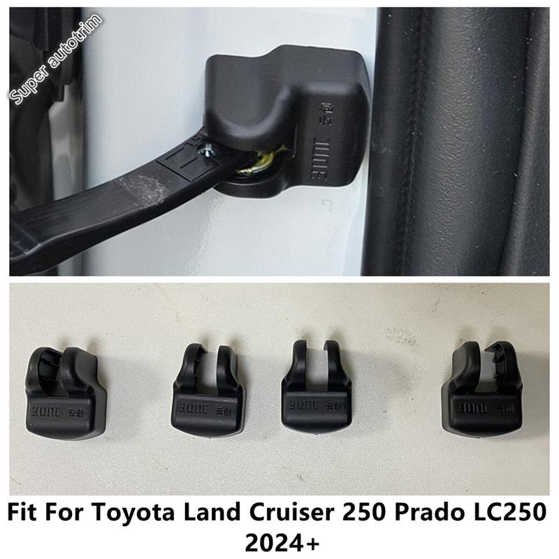 Car Door Stop Stopper Limit Buckle Protection Cap Cover Trim Accessories For Toyota Land Cruiser 250 Prado LC250 2024 2025 2026