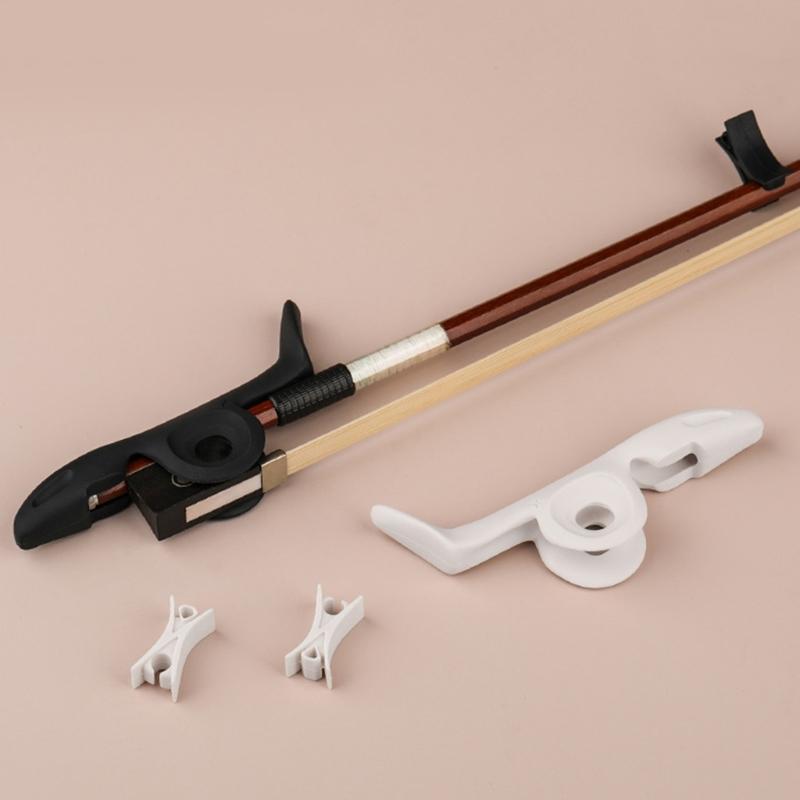 Silicone Clip On Violin Bows Holder Student Finger Corrector Assitant Violin Grip Bows Corrector Holder Easy to Use