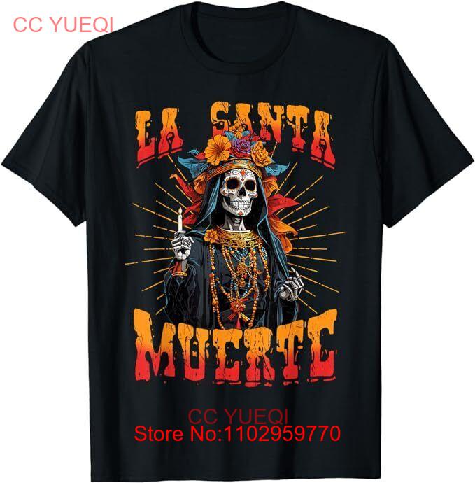 LIMITED La Santa Muerte Sugar Skull La Catrina Cinco De Mayo T-Shirt S-5XL