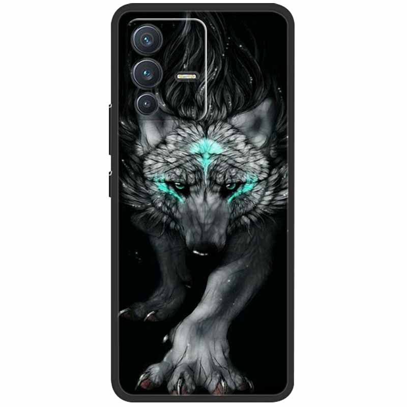 Чехол для vivo V23 5G Чехол V23 Pro Силиконовый Мягкий Защитный Задний Чехол для vivo v 23 5G Чехол V2130 V2132 V23Pro ТПУ Бампер Сумка