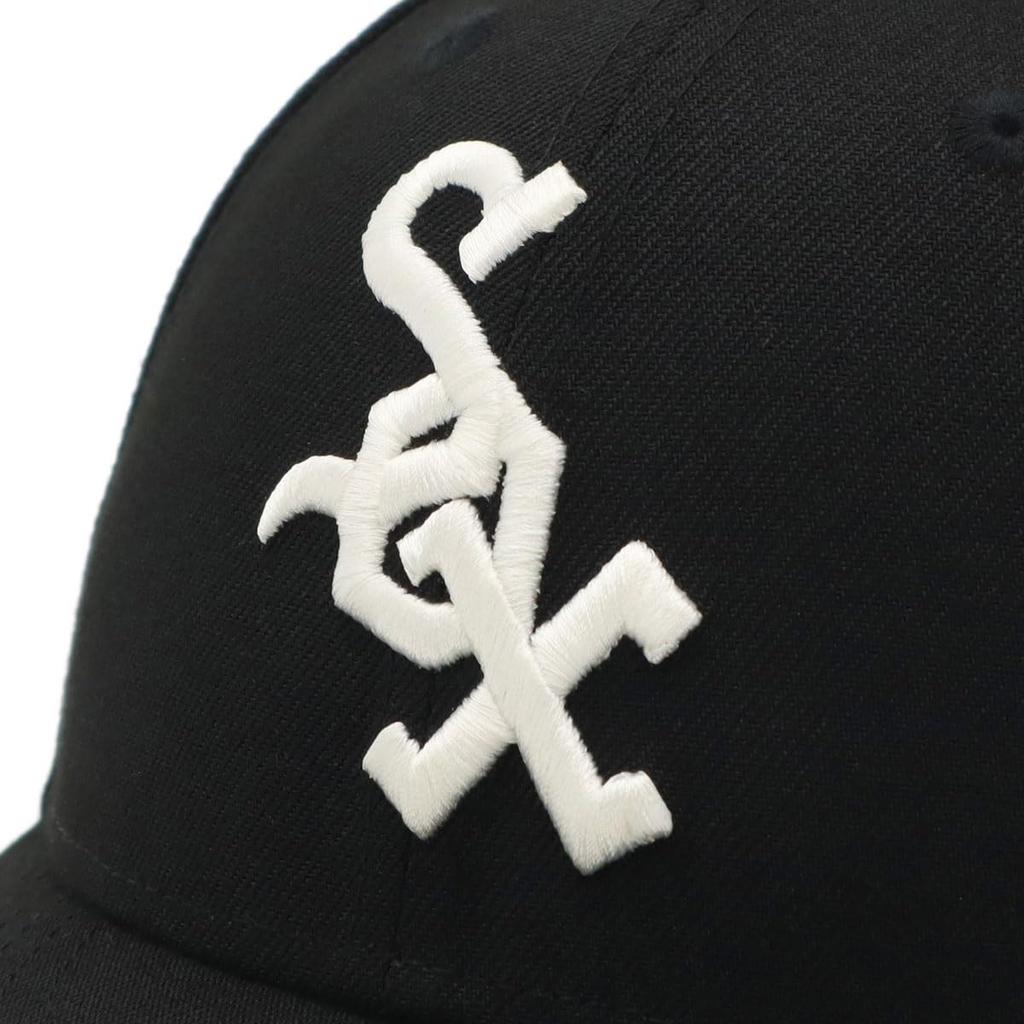 Кепка New Era LP 59FIFTY 70845753 NER35C1927 MLB Chicago White Sox CWS Черная СНИЗУ КОЗЫРЬКА Эксклюзив ONSPOTZ и Кепка 5950 SOX Низкий профиль New Era Deep BB