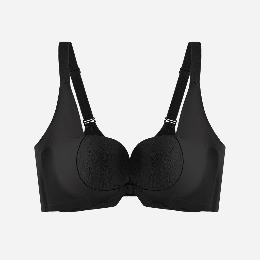 Front buckle underwear Women's small breasts gather and show large breasts New popular seamless back comfortable bra bra