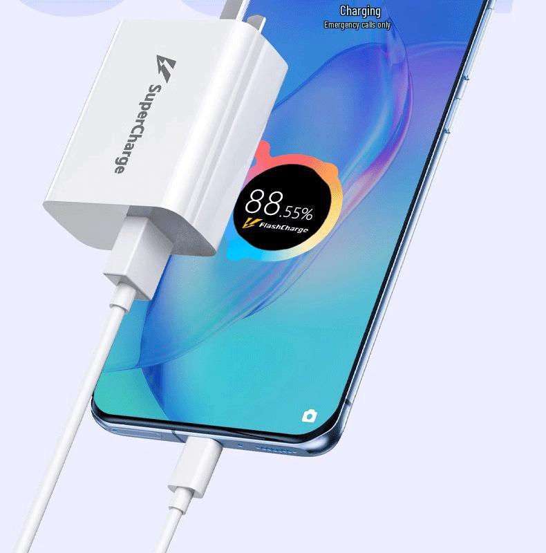 Высокоскоростной зарядный блок для телефонов Vivo X30/X50/X60 Pro/80, S7e/S9e и ZW1XiQ