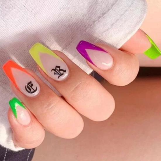 Нержавеющая сталь дизайн ногтей лак для французского маникюра моделирование штамповки пластина