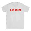 Humor Leon The Professional T-Shirt Men Crew Neck Pure Cotton T Shirts Movie Short Sleeve Tee Shirt Gift Idea Tops