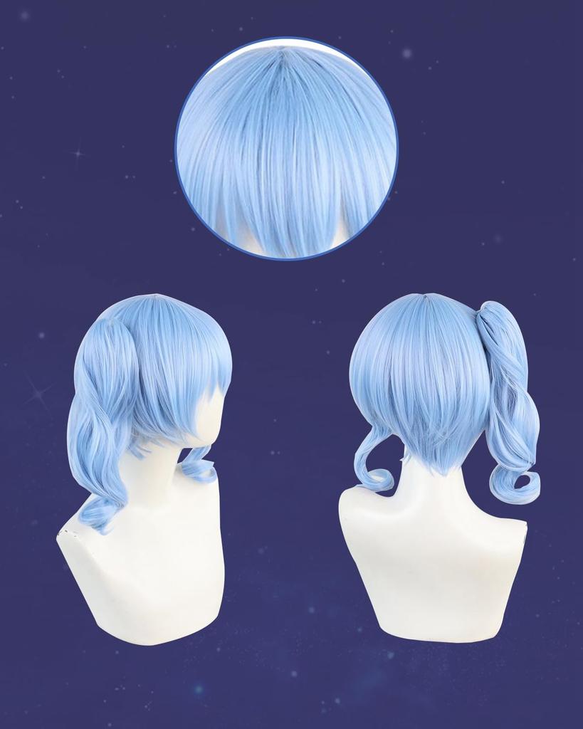 [Kamizu Ryohin] Hoshimachi Suisei Cosplay with Wig Vtuber Cosplay Costume Adult Costume Cultural Festival Event Live2D Costume Stage Clothes