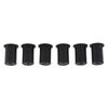 6pc M6 Durable Rubber Well Nuts Windshield Bolts for Motorcycles Kayak Canoe Boats
