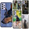 Doberman Dog Case For Samsung A52 A12 A22 A32 A42 A72 A51 A71 A50 A70 A41 A31 A11 A21S A52S Soft Cover