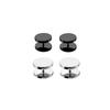 4pcs Seamless Spiral Buckle Clip Cuff Fastener Fashion Buttons for Sweaters Collars Fixing Clip Avoid Wardrobe Malfunction