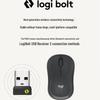 Logitech M240 Silent Wireless Bluetooth Mouse with Logi Bolt Receiver