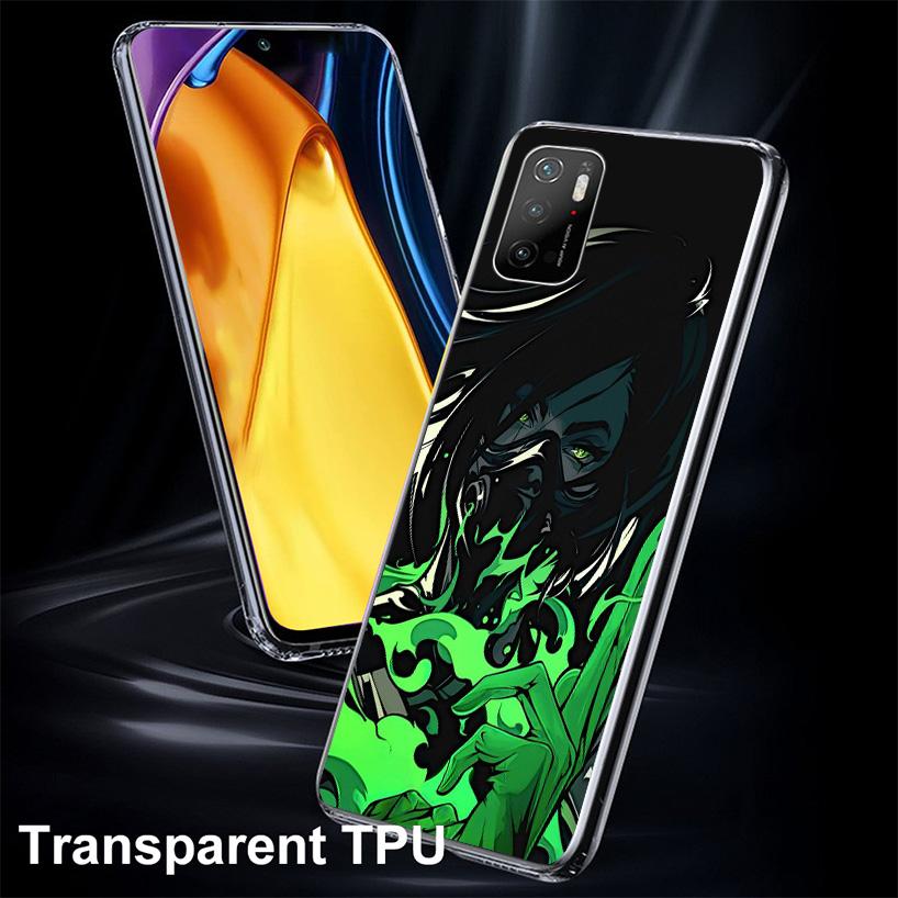Valorant Game Cool Phone Case For Xiaomi Poco X7 X6 X5 Pro F7 Ultra Redmi 15C 15 13C 13 12C 12 10 10A 10C 9 9A 9C 9T Cover Poco