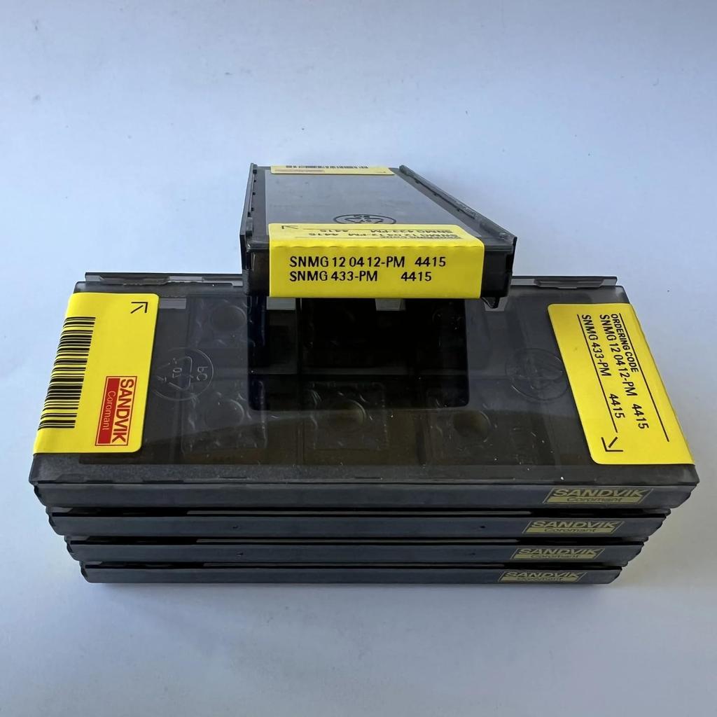 Original Sandvik / SNMG120412-PM 4415 / CNC Lathe Carbide Blade 10 PCS