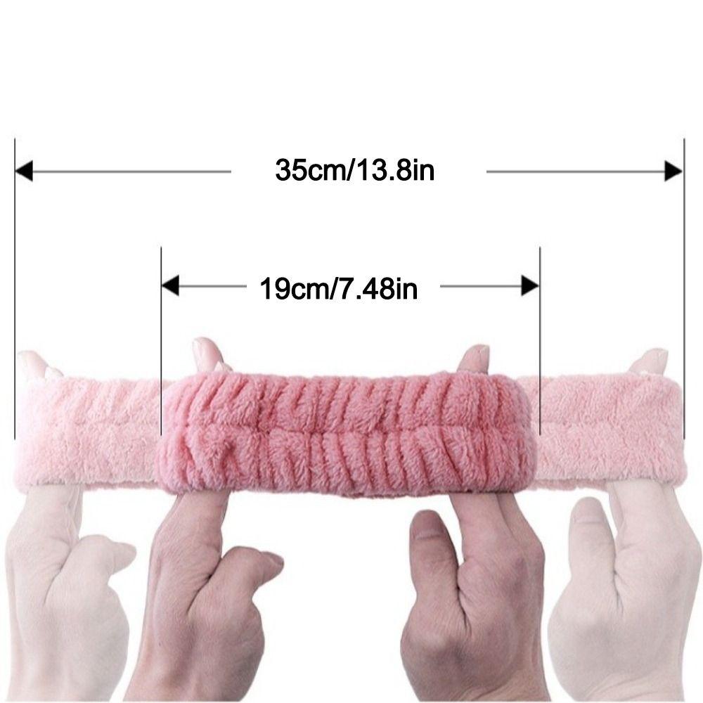 Coral Fleece Women Headbands Wide Hair Accessory Fashion Accessory Hair Hoop Face Washing