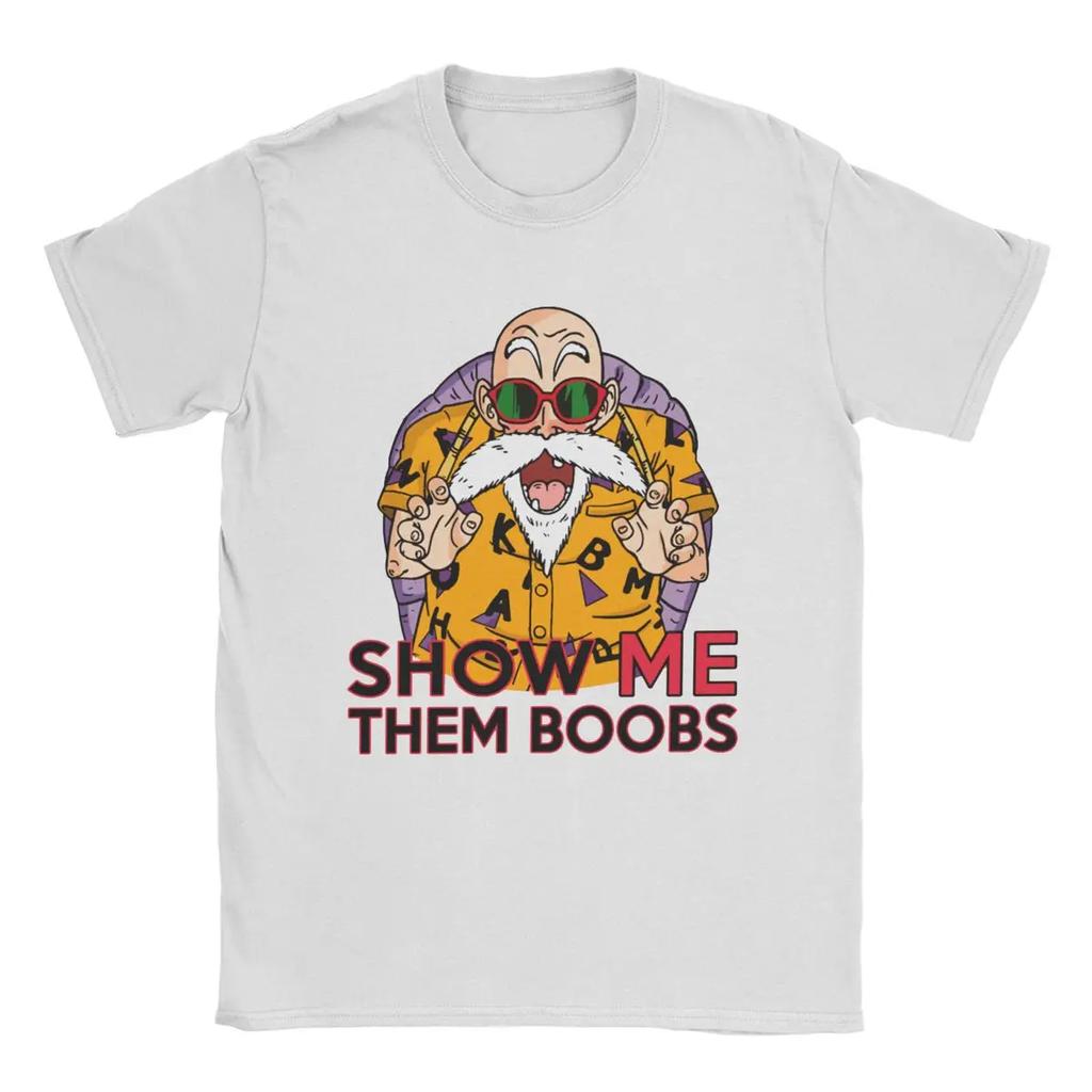 Dragon Ball Master Roshi Muten Kame Sennin Print Tshirt Short Sleeve Tshirt Unisexs and Unisexs Tshirt Unisexs Top