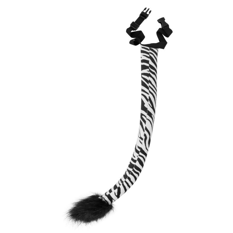 Animal Costume Set Halloween Cosplay Adult Furry Tiger Lion Zebra Giraffe Ears Tail Headband Accessory