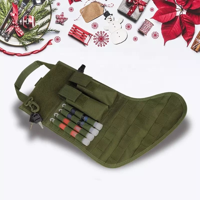 Военный тактический рождественский чулок MOLLE