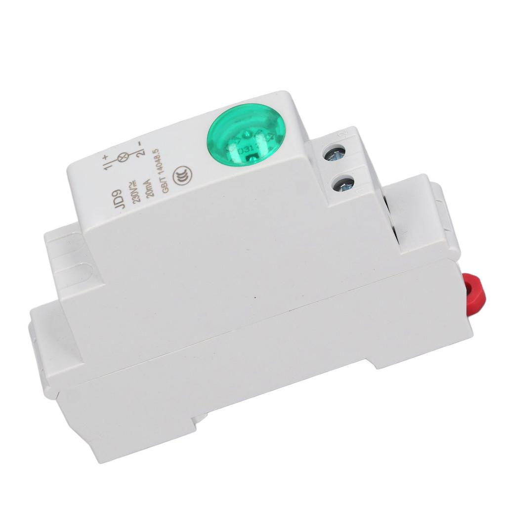 DIN Rail LED Indicator Light Circuit Signal Indication Rail Type LED Indicator for Distribution Box AC 230V