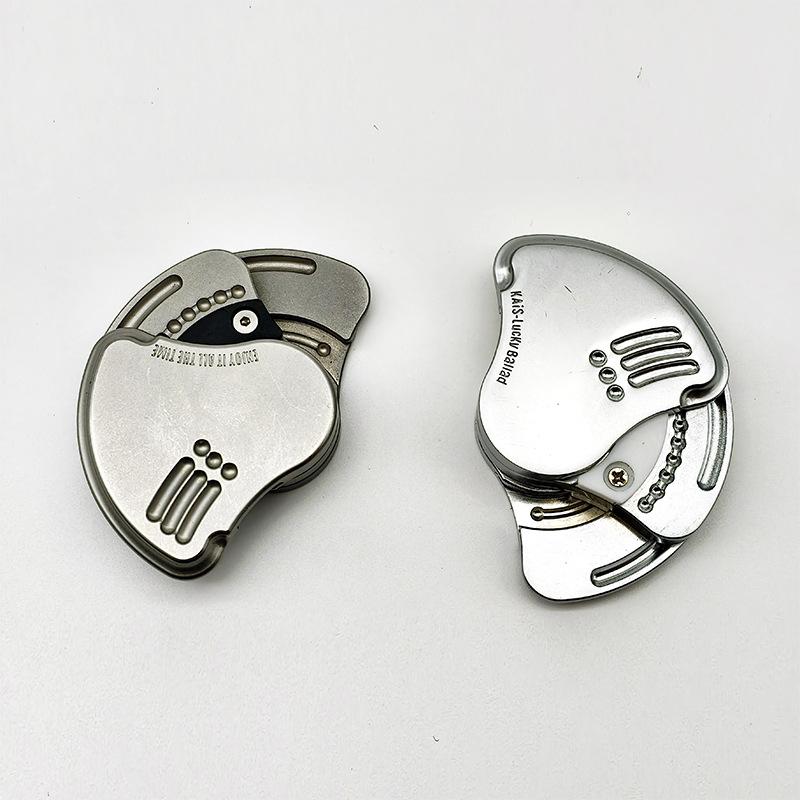 Lucky Ballad EDC Игрушки-фиджеты из цинкового сплава Слайдер-фиджет Модный механический толкатель-фиджет Кликер Игрушки для снятия стресса Инструменты для СДВГ