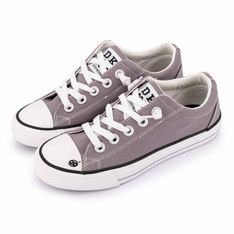 Серые кроссовки из плотной ткани t31-35 детские DOCKERS BY GERLI