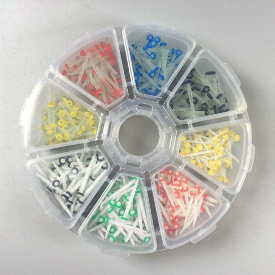 200 шт. 1,2/1,4/1,6/1,8 мм стеклянный кварцевый набор для реставрации зубов из стоматологического волокна