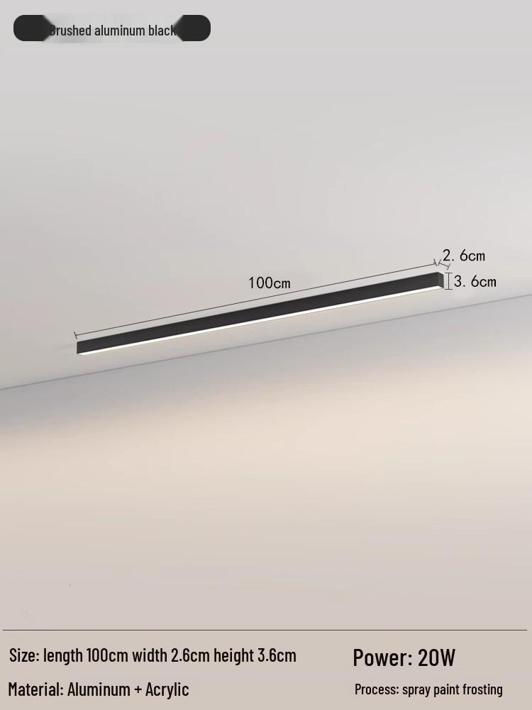 Скандинавская минималистичная светодиодная лента для гостиной, прихожей, спальни и балкона