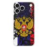 Мягкий прозрачный чехол из ТПУ для телефона iPhone 17 Air 16E 16 11 15 14 Pro MAX 12 13 7 8 Plus SE Пасхальный чехол Защита Российский флаг