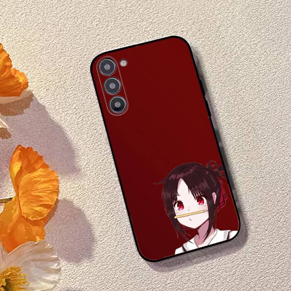 Anime Girl K-Kaguya sama Phone Case Silicone Soft For Samsung Galaxy A73,A72,A71,A70,A53,A52,A51