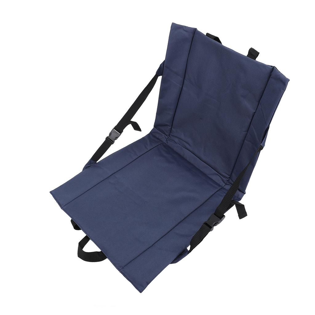 Портативная подушка для сиденья стадиона, складная подушка из ткани Оксфорд для улицы со спинкой для спортивных мероприятий