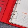 Перезаправляемый Органайзер для карт Кольцевой Блокнот для Свободных Листов Журнал Блокнот Ежедневник Папка для Документов
