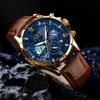 LIGE Watch Man Chronograph Luxury Mens Watch Waterproof Luminous Men Wristwatch Men Quartz Watches Casual Clock reloj+BOX