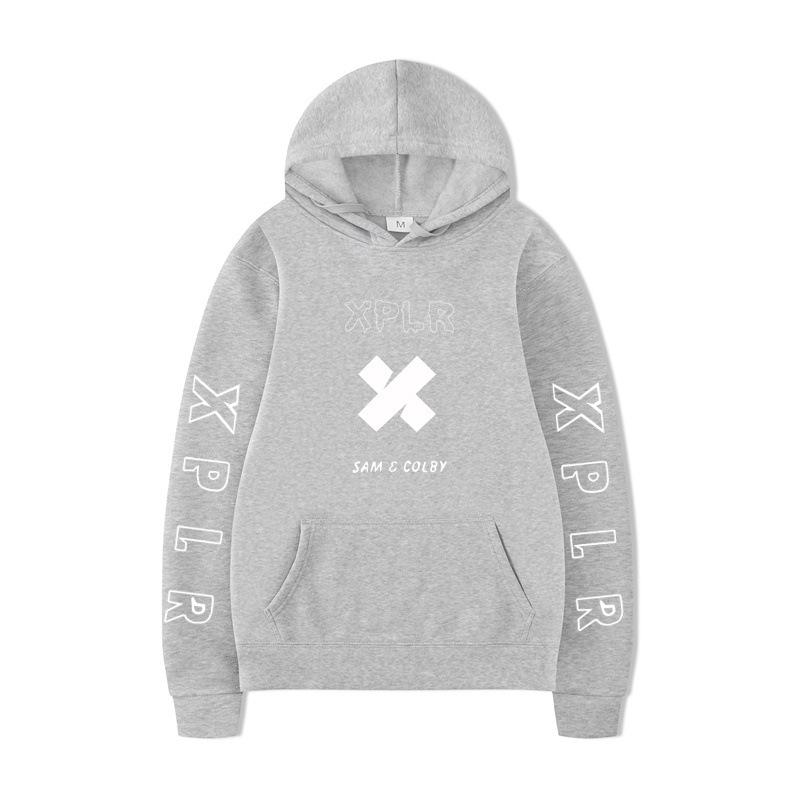 Autumn Winter Sam and Colby Printed Men's Hoodie Brand Hoody Clothes Vintage Fashion Casual Unisex Long Sleeve Pullovers