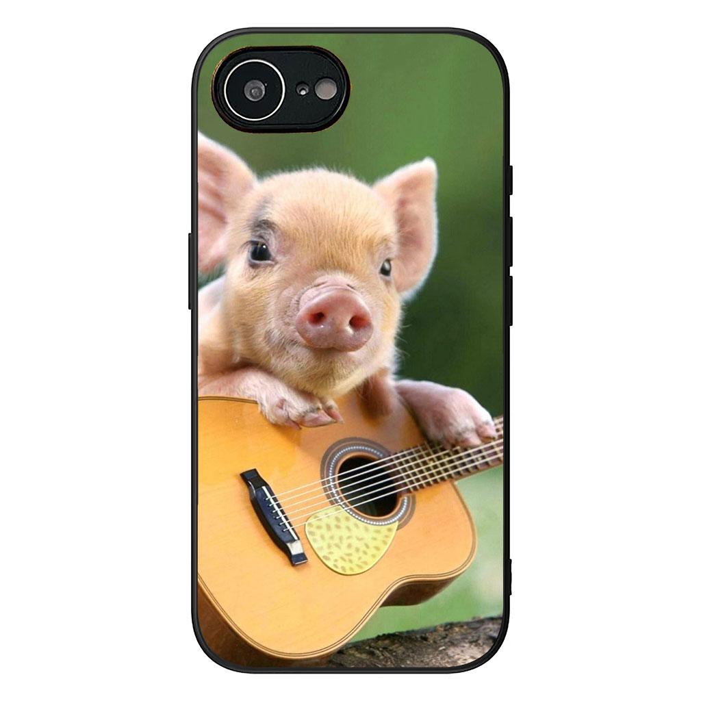 Wild Boar Pig Phone Cover for Samsung Galaxy A36 A17 A26 A07 A35 A54 A53 A13 A33 A34 S8 S9 S20 S21 FE S10 Plus Case