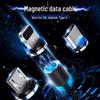 Нейлоновый магнитный кабель для зарядки 3-в-1 для устройств Android, Apple и Type-C