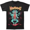 Мужская футболка Mad Slicer с принтом Mastodon, приталенная, размер L, черная