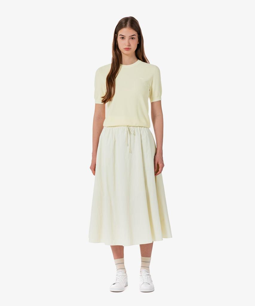 Женская эластичная юбка-трапеция Lacoste Jf906E-56G 056