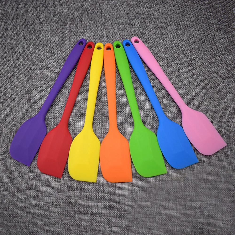 Жаростойкие гибкие силиконовые лопаточки для очистки тортов, выпечки, кухни, приготовления пищи 