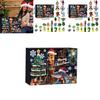 Italian Brainrot Al Acrylic Christmas Countdown Calendar With Character Figures For Holiday Decor