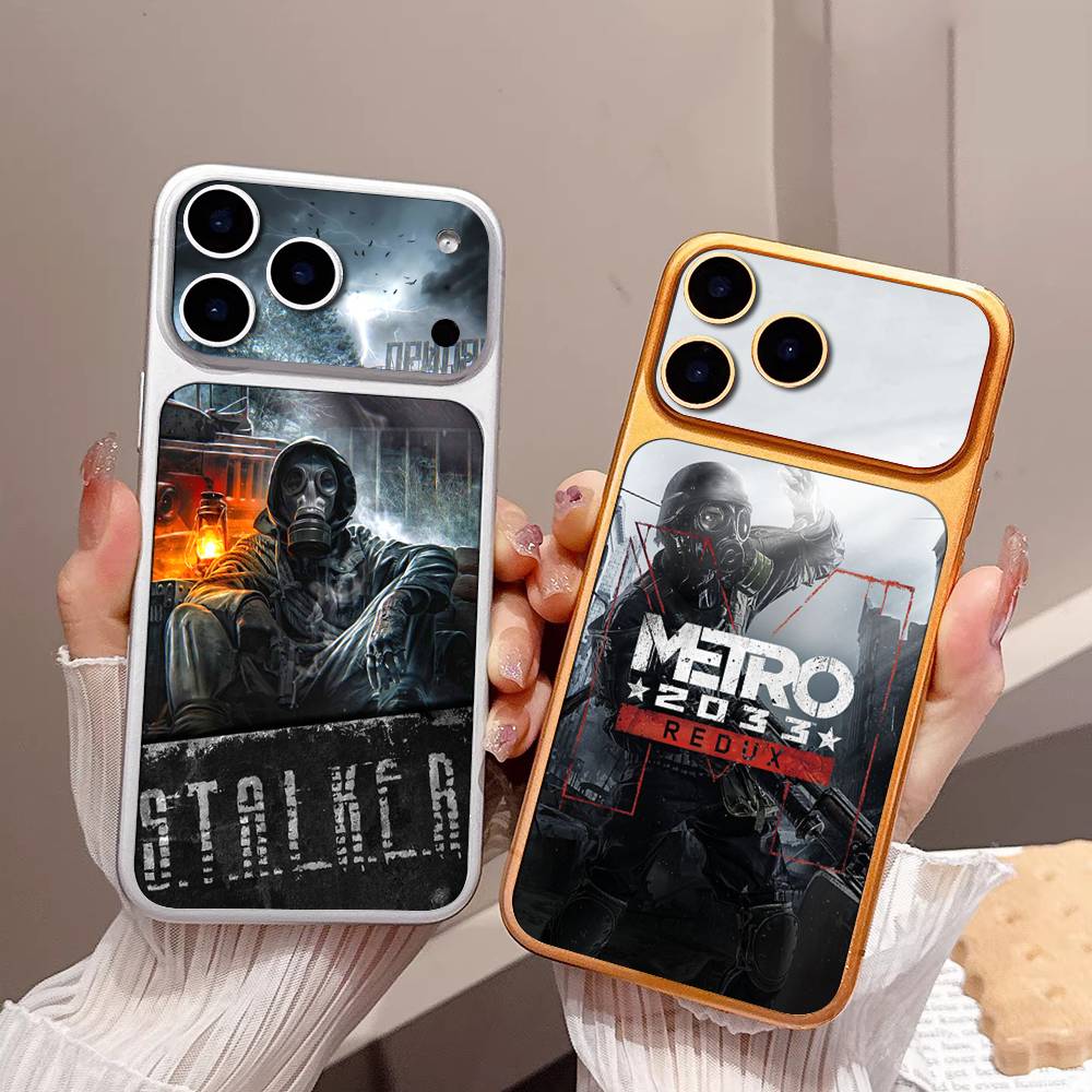 Постапокалиптическая игра Metro 2033 Наклейка-обертка Защитная задняя панель Для iPhone 17 Pro 17 Pro Max