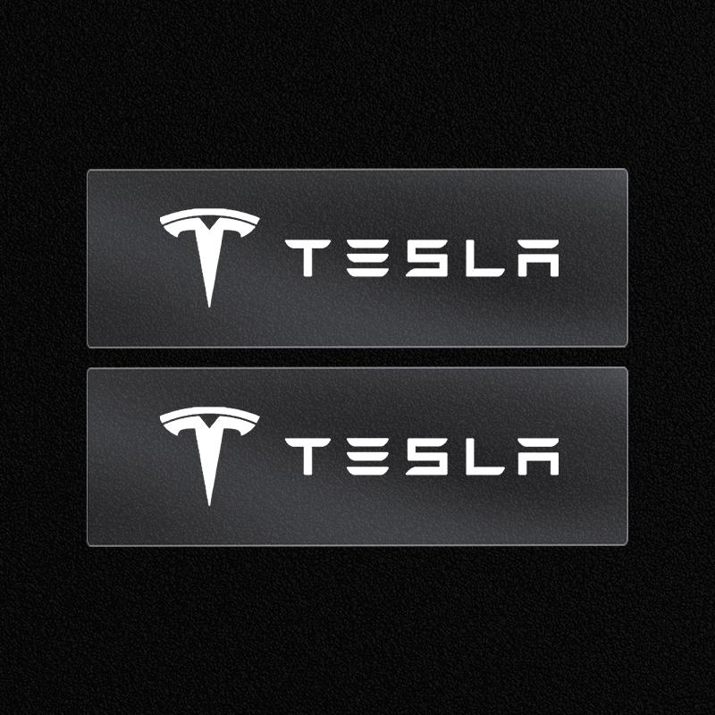 2/5/10Pcs Car Interior Random Stickers Car Steering Wheel Emblem Styling For Tesla Model 3 Model X S 2016-2023 Model Y Decals TM3 TMX